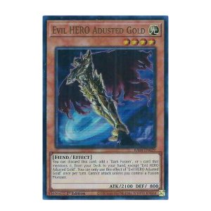 Evil HERO Adusted Gold (UR) RA04-EN029