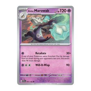 Alolan Marowak - 057/159 - Reverse Holofoil