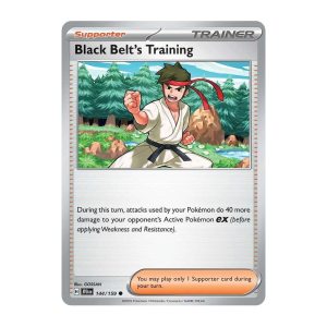 Black Belt's Training - 144/159 - Reverse Holofoil
