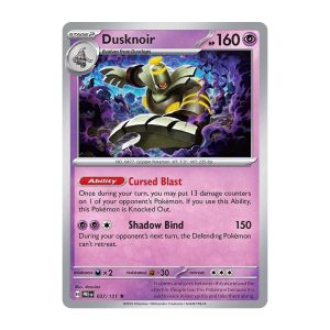 Dusknoir - 037/131 - Holofoil