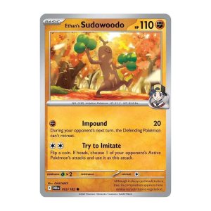 Ethan's Sudowoodo - 093/182 - Reverse Holofoil