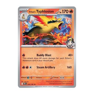 Ethan's Typhlosion - 034/182 - Holofoil