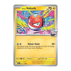 Iono's Voltorb - 047/159 - Reverse Holofoil