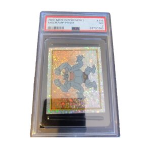 Machamp- Prism Sticker PSA 7