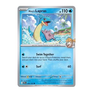 Misty's Lapras - 050/182 - Reverse Holofoil