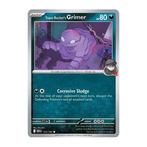 Team Rocket's Grimer - 123/182 - Reverse Holofoil