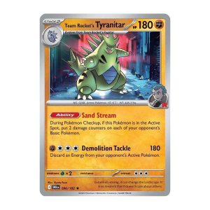 Team Rocket's Tyranitar - 096/182 - Holofoil