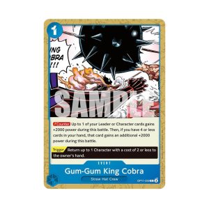 Gum-Gum King Cobra - OP11-059