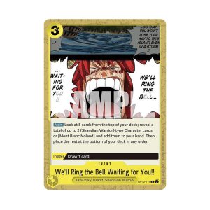 We'll Ring the Bell Waiting for You!! - OP12-116