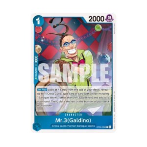 Mr.3(Galdino) - OP09-056 (Reprint)
