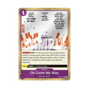 Oh Come My Way (Pirate Foil) - EB01-038