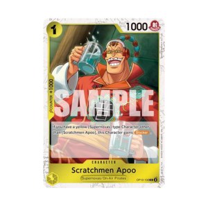 Scratchmen Apoo - OP10-108 (Pirate Foil)