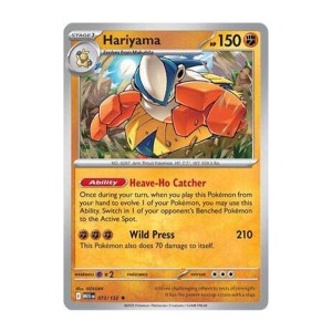 Hariyama - 073/132 - Reverse Holo