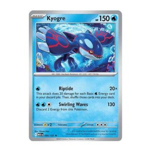 Kyogre - 034/132 - Holo