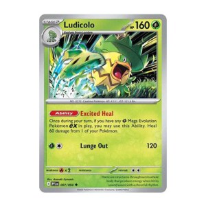 Ludicolo - 007/094 - Reverse Holo