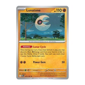 Lunatone - 074/132 - Holo