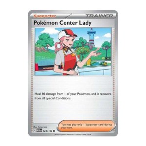 Pokemon Center Lady - 123/132 - Reverse Holo