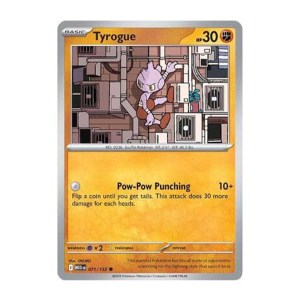 Tyrogue - 071/132 - Reverse Holo
