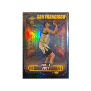 Quinten Post [Blue Basketball Refractor] #121