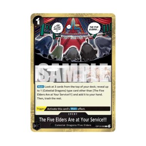 The Five Elders Are at Your Service!!! - OP13-096