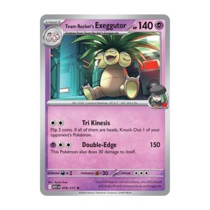 Team Rocket's  exeggutor - 078/217