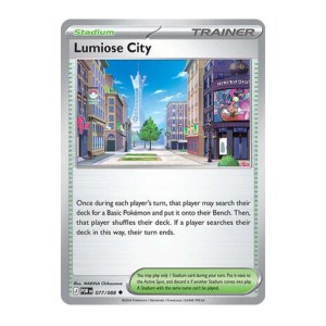 Lumiose City - 077/088 - Reverse Holo