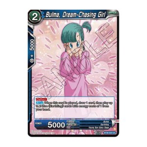Bulma Dream-Chasing Girl - BT30-024 - Foil
