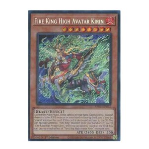 Fire King High Avatar Kirin (Secret Rare) - RA05-EN032