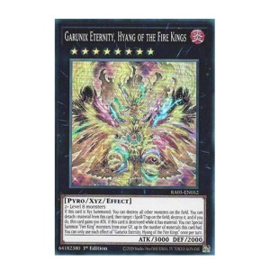 Garunix Eternity Hyang of the Fire Kings (Super Rare) - RA05-EN052