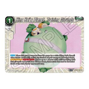 King Kai's Planet Training Grounds - BT30-109 - Foil