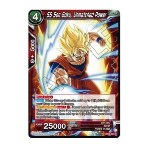 SS Son Goku Unmatched Power - BT30-004 - Foil