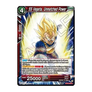 SS Vegeta Unmatched Power - BT30-008 - Foil