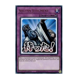 Solemn Judgment (Ultra Rare) - RA05-EN124