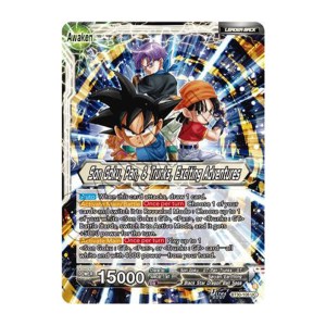 Son Goku Pan & Trunks // Son Goku Pan & Trunks Exciting Adventures - BT30-108 - Foil