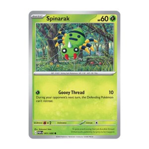 Spinarak - 001/088 - Reverse Holofoil