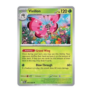 Vivillon - 009/088 - Reverse Holofoil
