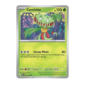 Carnivine - 004/086 - Reverse Holofoil