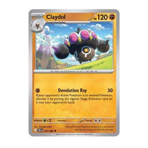 Claydol - 047/086 - Reverse Holofoil