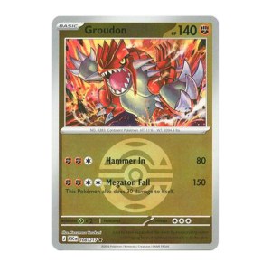 Groudon (Dusk Ball) - 108/217 - Reverse Holofoil