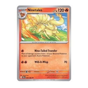 Ninetales - 009/086 - Reverse Holofoil