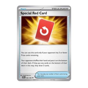 Special Red Card - 082/086 - Reverse Holofoil