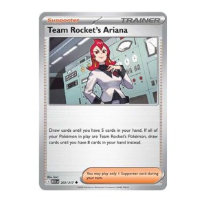 Team Rocket's Ariana - 202/217 - Reverse Holofoil