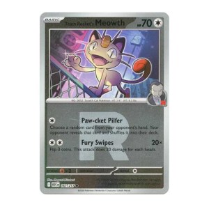 Team Rocket's Meowth (Team Rocket) - 161/217 - Reverse Holofoil