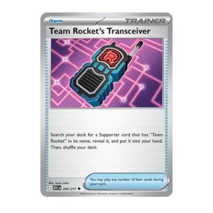 Team Rocket's Transceiver - 209/217 - Reverse Holofoil