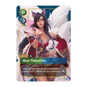 Ahri - Nine-Tailed Fox - 255/298 - Rare - Foil