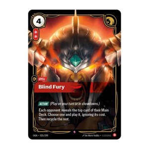 Blind Fury - 025/298 - Rare - Foil