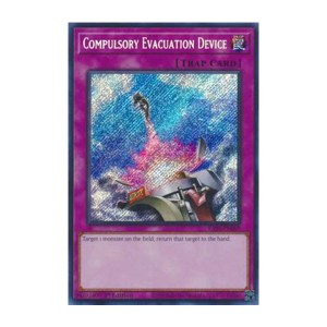 Compulsory Evacuation Device (Secret Rare) - RA01-EN069