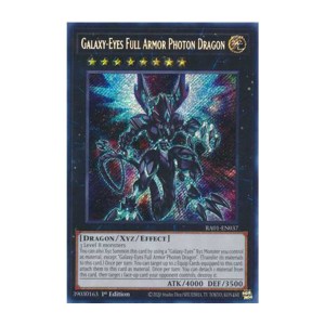 Galaxy-Eyes Full Armor Photon Dragon (Secret Rare) - RA01-EN037