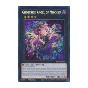 Ghostrick Angel of Mischief (Secret Rare) - RA01-EN036