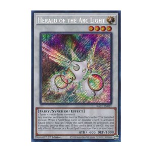 Herald of the Arc Light (Secret Rare) - RA01-EN031